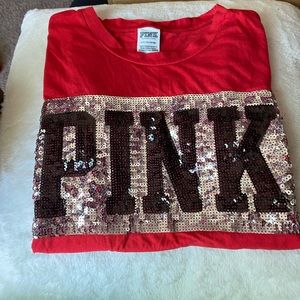 Women’s PINK crop top